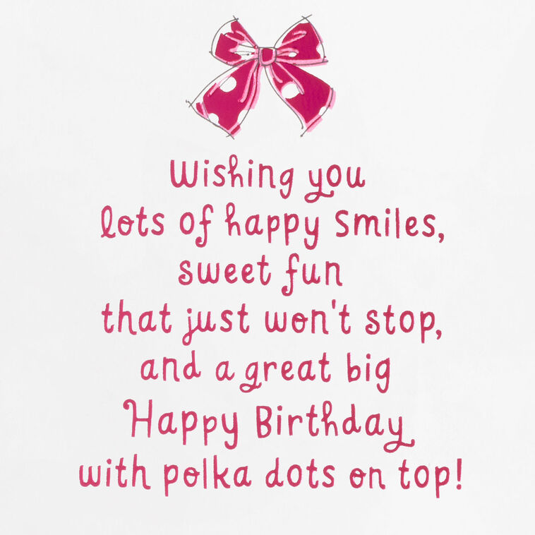 Hallmark Disney Minnie Mouse Sweet Fun 3rd Birthday Card