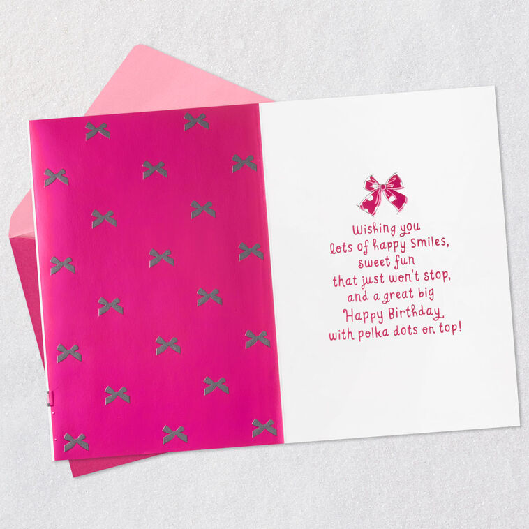 Hallmark Disney Minnie Mouse Sweet Fun 3rd Birthday Card