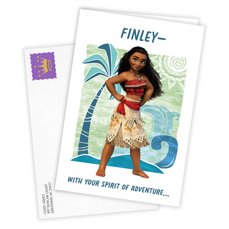 Hallmark Disney Moana Spirit Of Adventure Custom Card