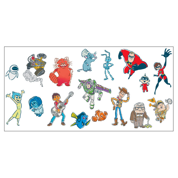 Hallmark Disney/Pixar Characters Collectible Drinking Glass 13.5 Oz