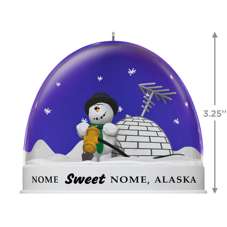 Hallmark Disney/Pixar Knick Knack Snow Globe Escape Plan Ornament