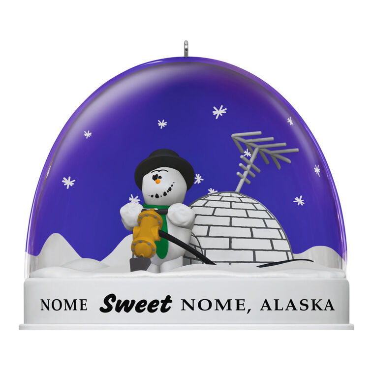 hallmark Disney/Pixar Knick Knack Snow Globe Escape Plan Ornament