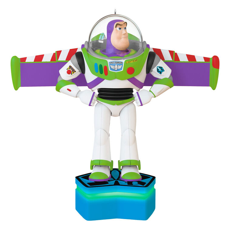 hallmark Disney/Pixar Toy Story Collection Buzz Lightyear Ornament With Light and Sound