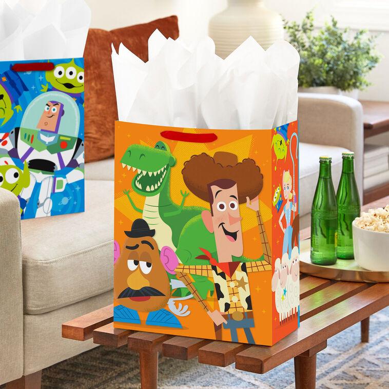 Hallmark Disney/Pixar Toy Story Woody And Buzz 2-Pack Assorted Gift Bags