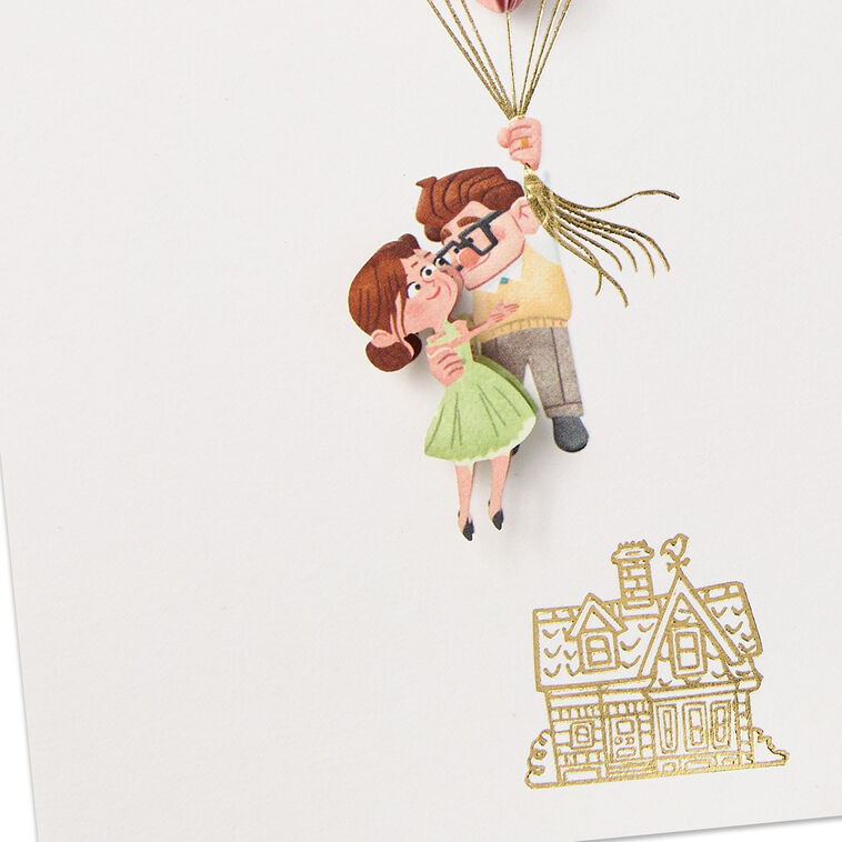 Hallmark Disney/Pixar Up Adventure Of A Lifetime Anniversary Card