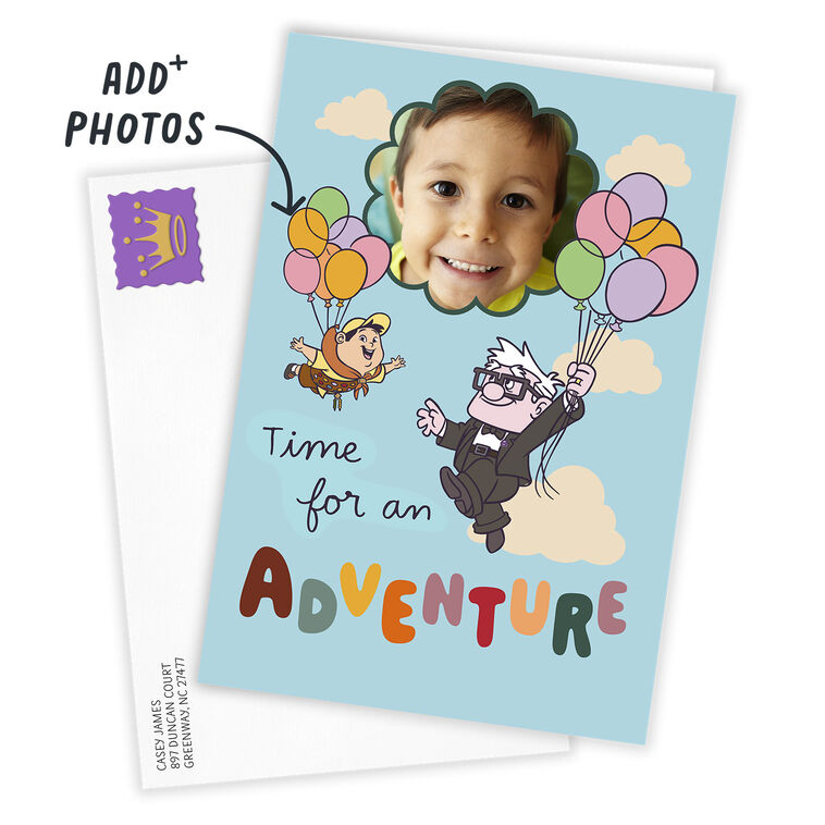 Hallmark Disney/Pixar Up Time For An Adventure Custom Card