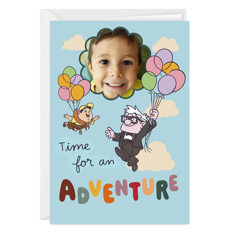 hallmark Disney/Pixar Up Time for an Adventure Custom Card