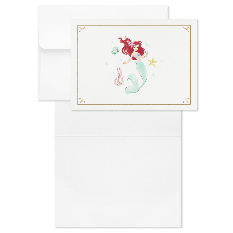 Hallmark Disney Princess Assorted Boxed Blank Note Cards Multipack Pack Of 24