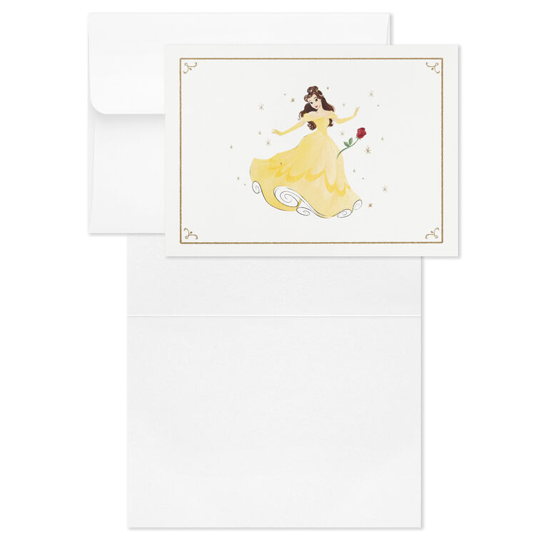 Hallmark Disney Princess Assorted Boxed Blank Note Cards Multipack Pack Of 24