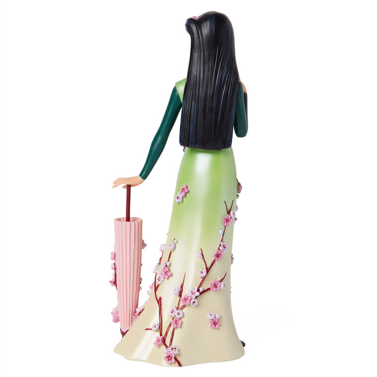 Hallmark Disney Princess Mulan Botanical Couture Figurine 8"