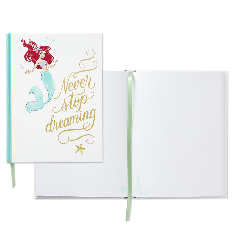 Hallmark Disney Princess Never Stop Dreaming Hardback Notebook