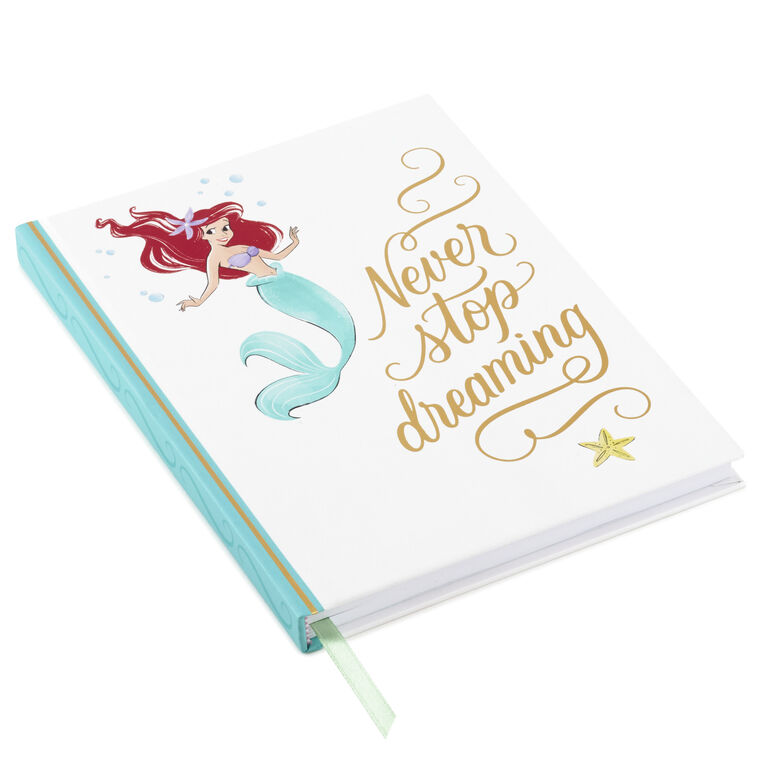 hallmark Disney Princess Never Stop Dreaming Hardback Notebook