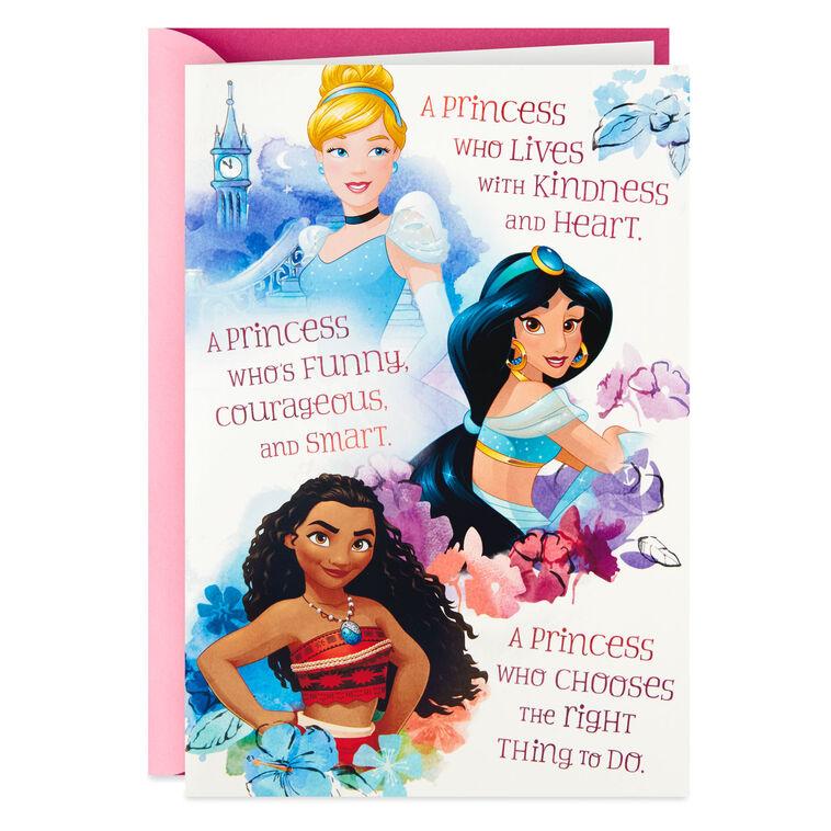 hallmark Disney Princess Your Awesomeness Musical Birthday Card