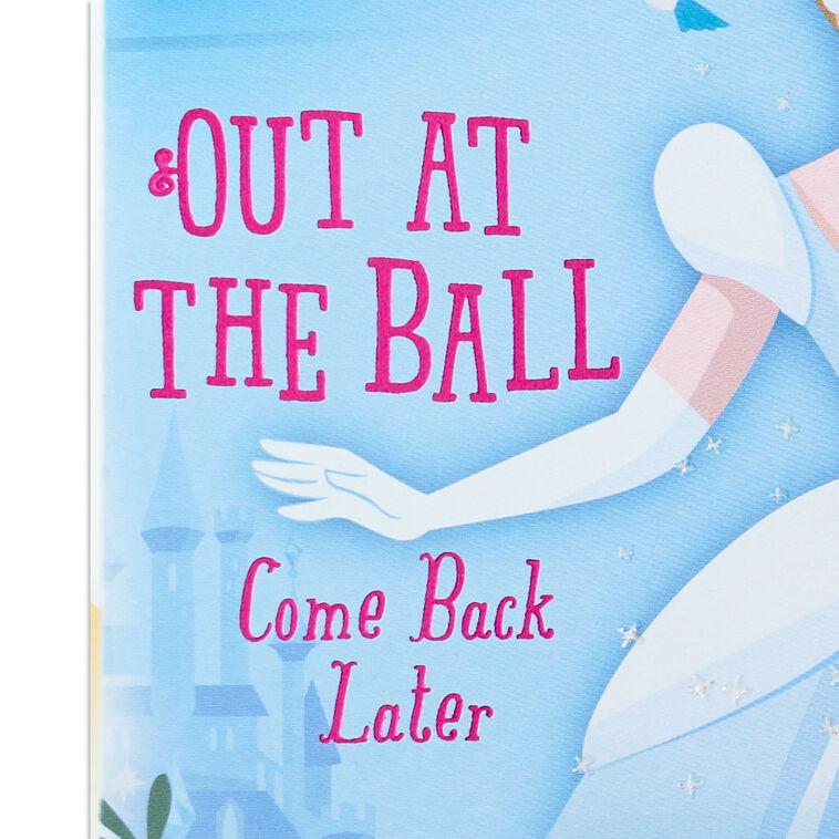 Hallmark Disney Princesses All-About-You-Day Birthday Card With Door Hanger