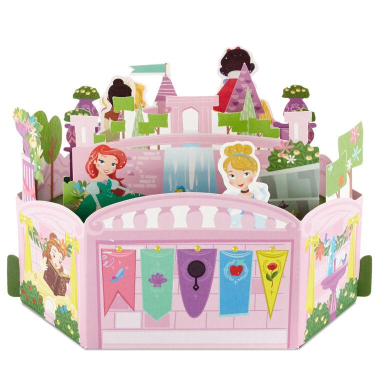 Hallmark Disney Princesses Magical Birthday 3D Pop-Up Birthday Card