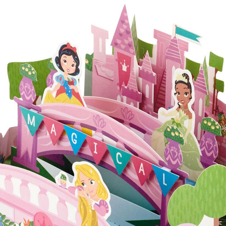 Hallmark Disney Princesses Magical Birthday 3D Pop-Up Birthday Card