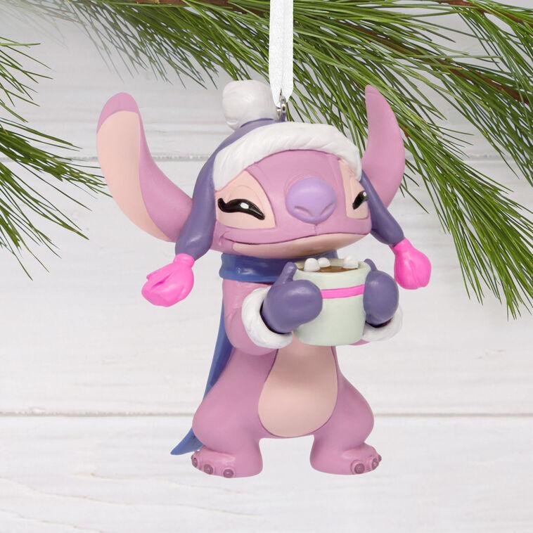 Hallmark Disney Stitch Angel With Hot Cocoa Hallmark Ornament
