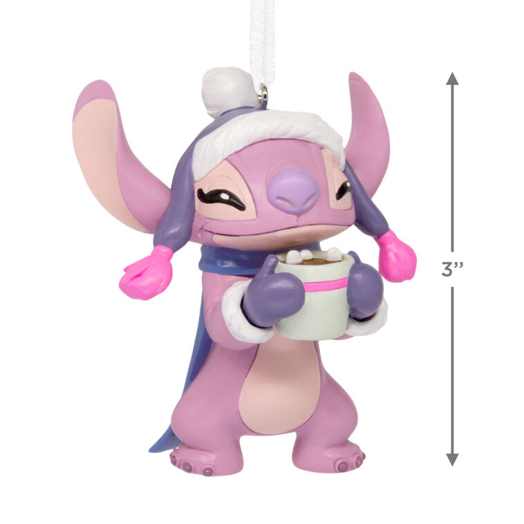 Hallmark Disney Stitch Angel With Hot Cocoa Hallmark Ornament
