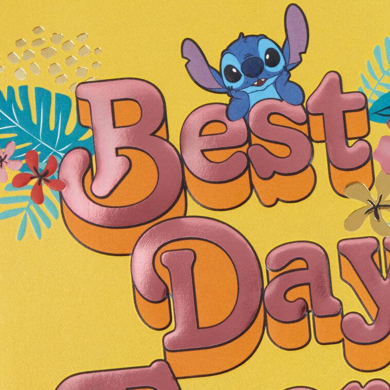 Hallmark Disney Stitch Best Day Ever Birthday Card For Kids