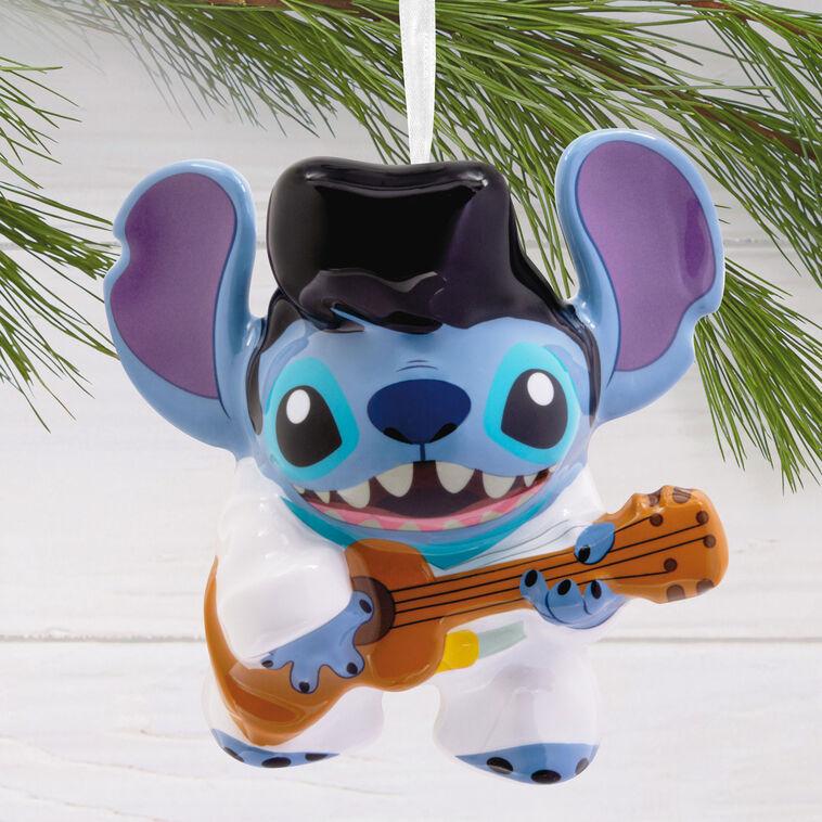 Hallmark Disney Stitch Rock Star Stitch Shatterproof Hallmark Ornament
