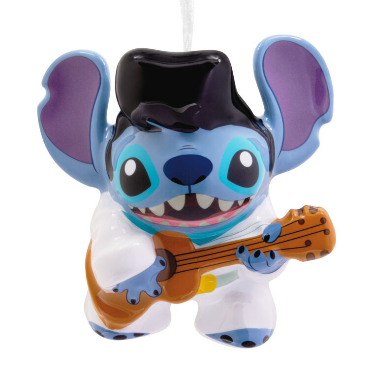 hallmark Disney Stitch Rock Star Stitch Shatterproof Hallmark Ornament