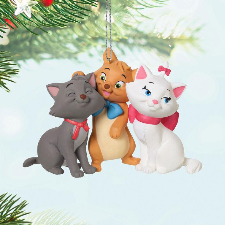 Hallmark Disney The Aristocats 55th Anniversary Berlioz Toulouse And Marie Ornament