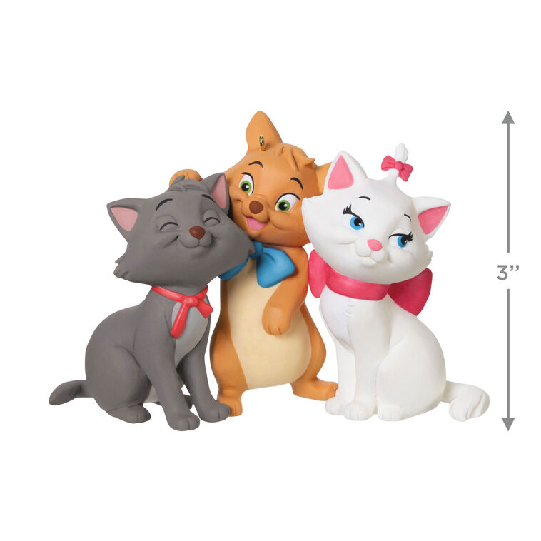 Hallmark Disney The Aristocats 55th Anniversary Berlioz Toulouse And Marie Ornament