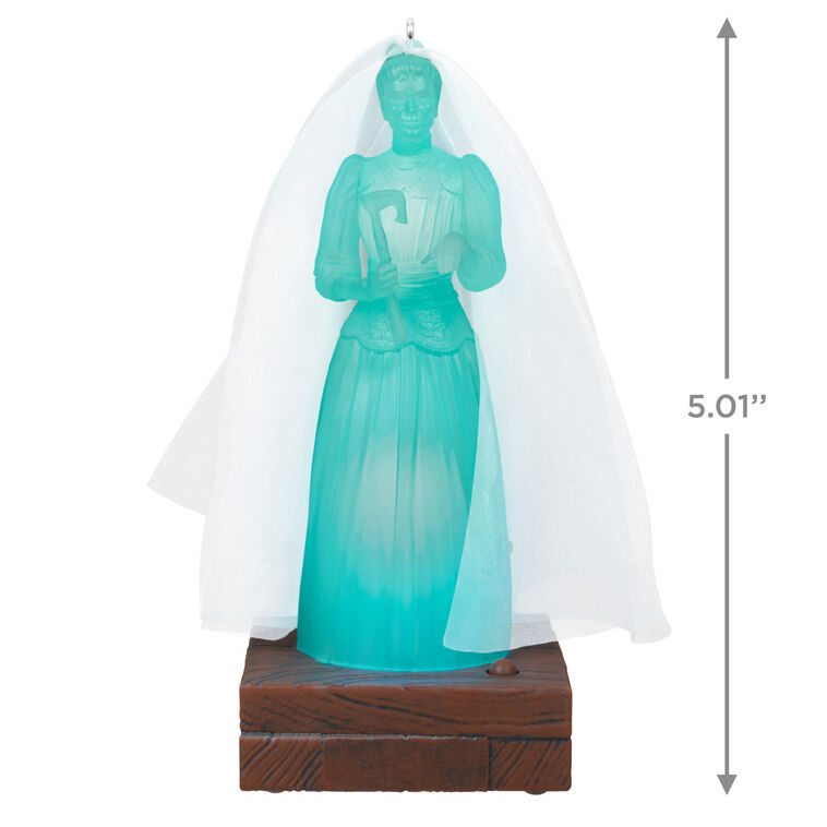 Hallmark Disney The Haunted Mansion Collection Constance Hatchaway Ornament With Light And Sound