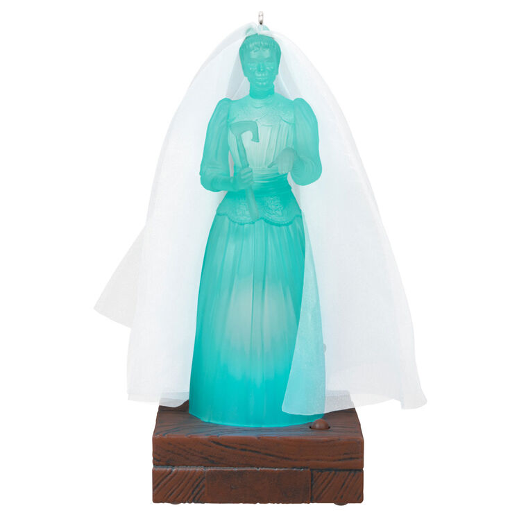 hallmark Disney The Haunted Mansion Collection Constance Hatchaway Ornament With Light and Sound