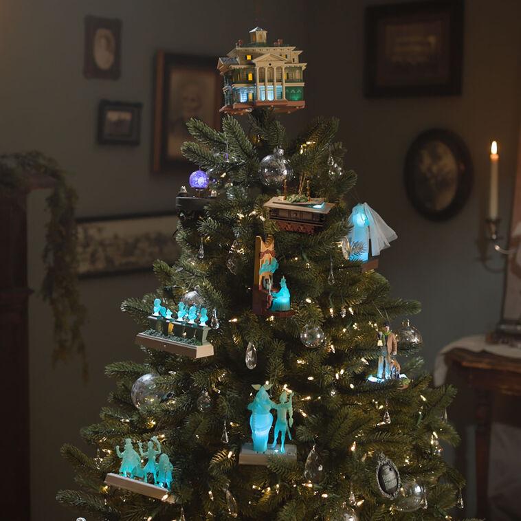 Hallmark Disney The Haunted Mansion Collection The Coffin In The Conservatory Ornament With Light And Sound