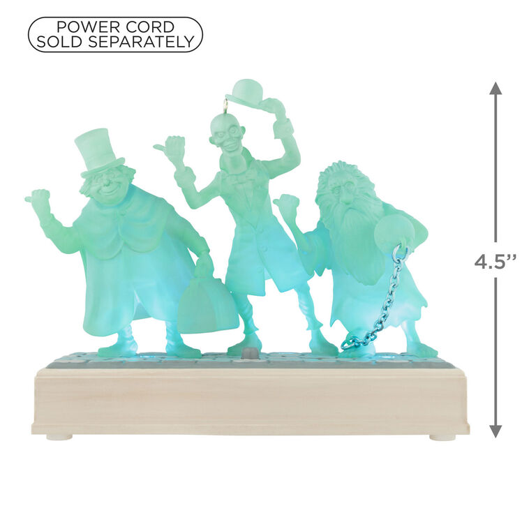 Hallmark Disney The Haunted Mansion Collection The Hitchhiking Ghosts Ornament With Light And Sound