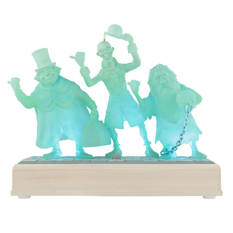hallmark Disney The Haunted Mansion Collection The Hitchhiking Ghosts Ornament With Light and Sound