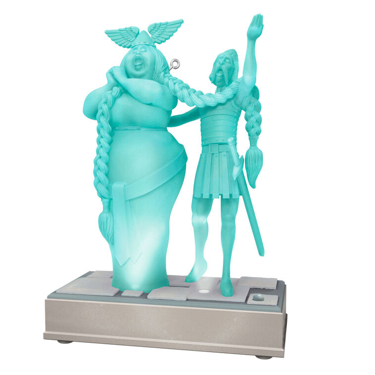 hallmark Disney The Haunted Mansion Collection The Opera Singers Ornament With Light and Sound