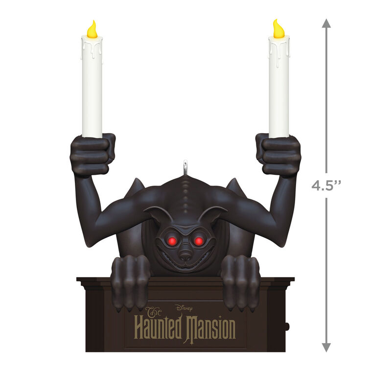 Hallmark Disney The Haunted Mansion Gargoyle Ornament With Light