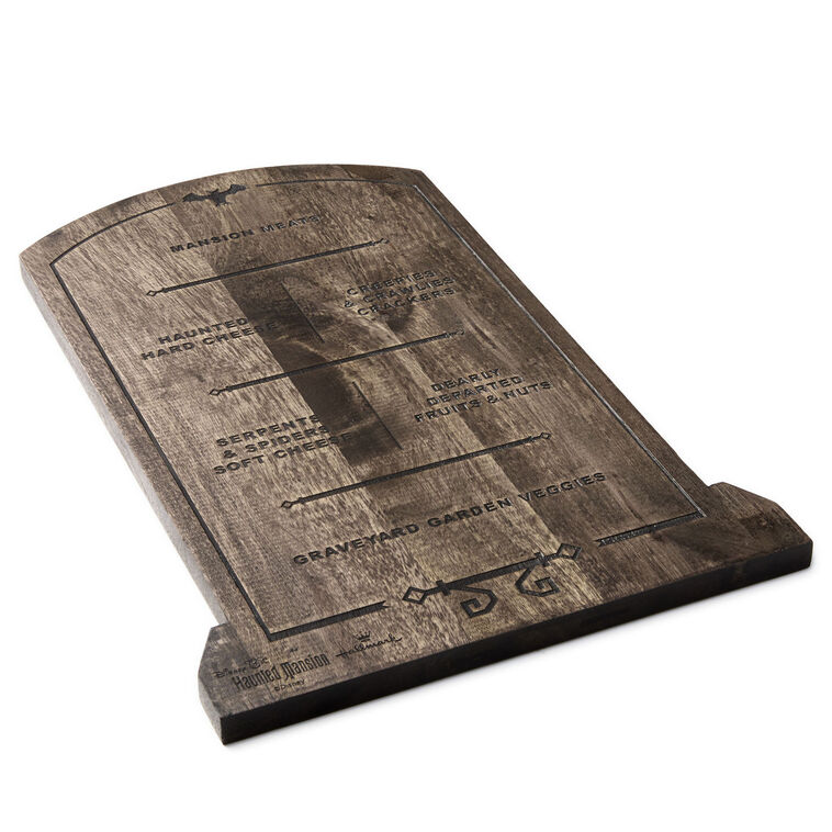 Hallmark Disney The Haunted Mansion Gravestone Charcuterie Board