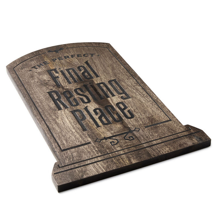 hallmark Disney The Haunted Mansion Gravestone Charcuterie Board