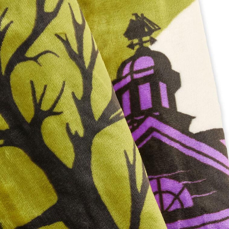 Hallmark Disney The Haunted Mansion Resting Place Throw Blanket 50x60