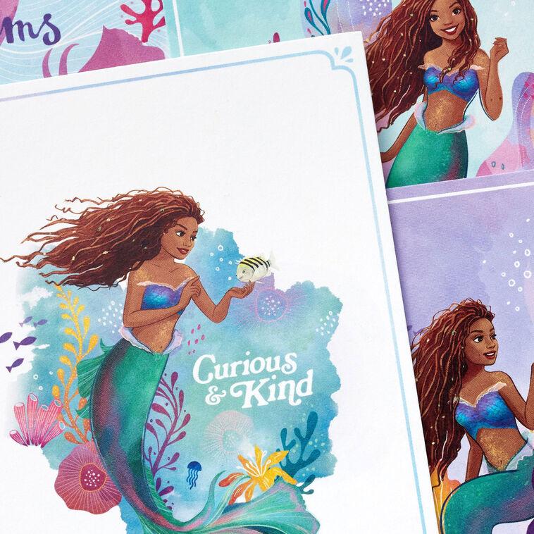 Hallmark Disney The Little Mermaid Ariel Watercolor Scenes Assorted Boxed Note Cards Pack Of 12