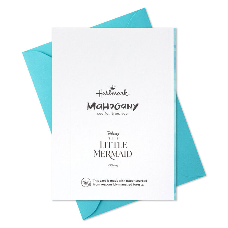 Hallmark Disney The Little Mermaid Ariel Watercolor Scenes Assorted Boxed Note Cards Pack Of 12