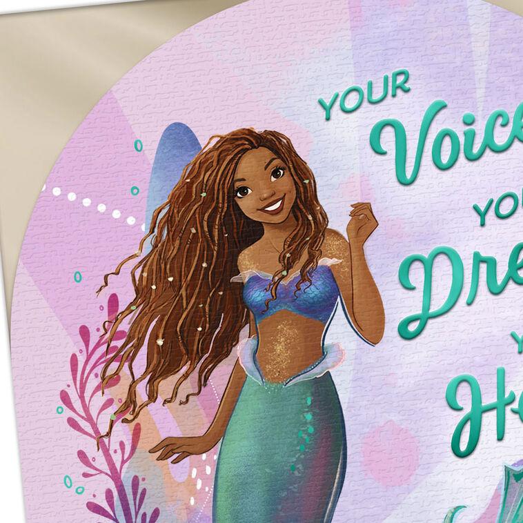 Hallmark Disney The Little Mermaid Dreams And Heart Birthday Card