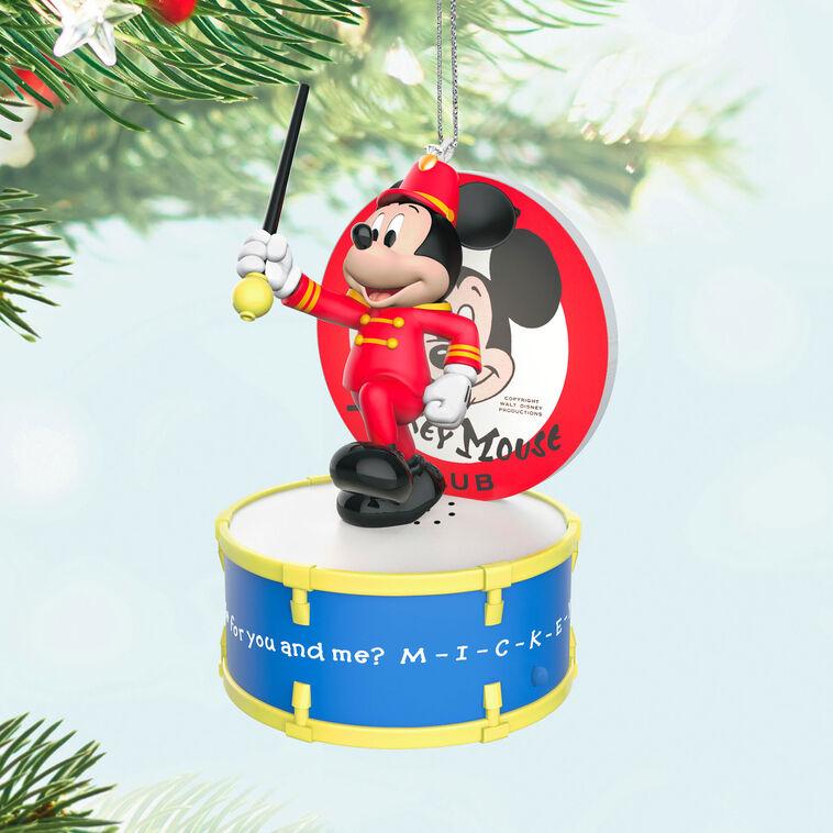 Hallmark Disney The Mickey Mouse Club 70 Years Of Music And Fun Musical Ornament With Light
