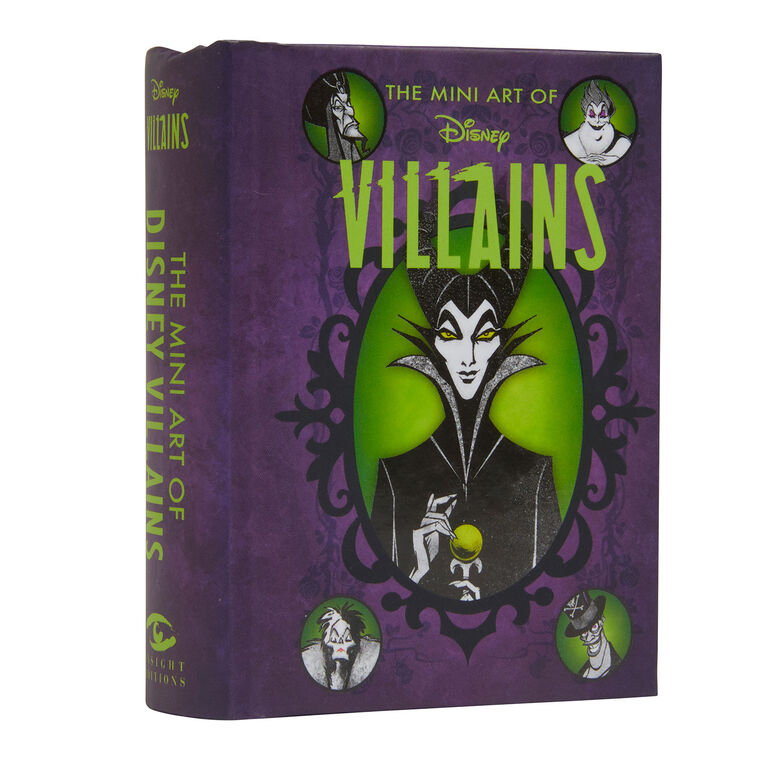 hallmark Disney The Mini Art of Disney Villains Tiny Book
