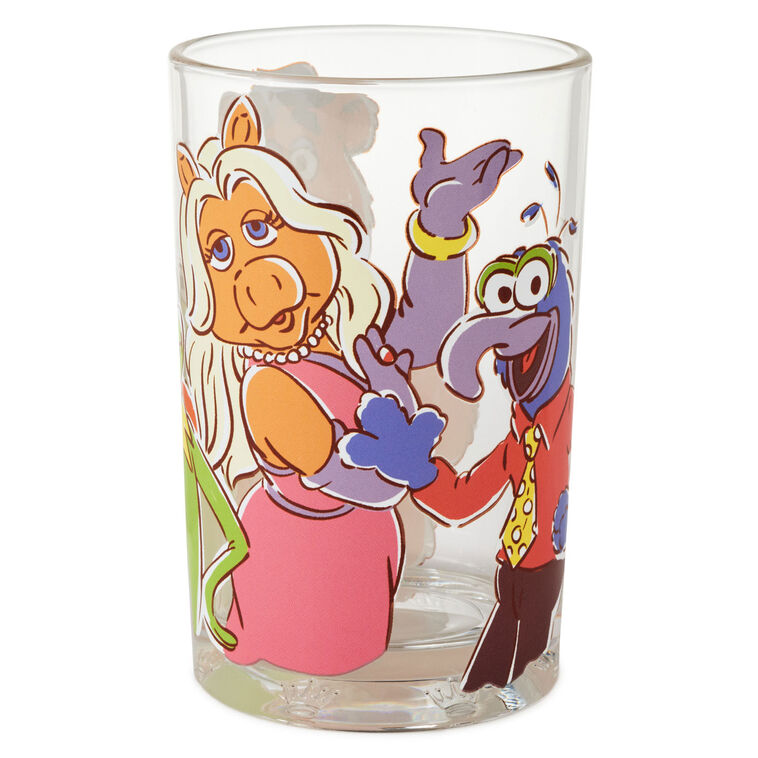 hallmark Disney The Muppets Collectible Drinking Glass 13.5 oz