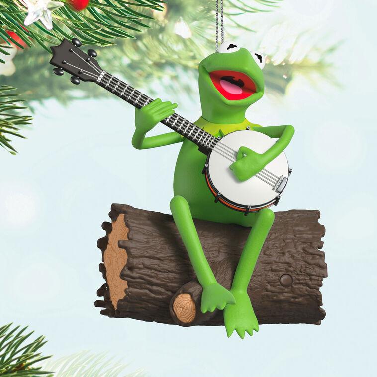 Hallmark Disney The Muppets Kermit's Rainbow Connection Musical Ornament With Motion