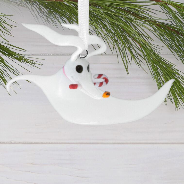 Hallmark Disney Tim Burton's The Nightmare Before Christmas Zero With Candy Cane Hallmark Ornament