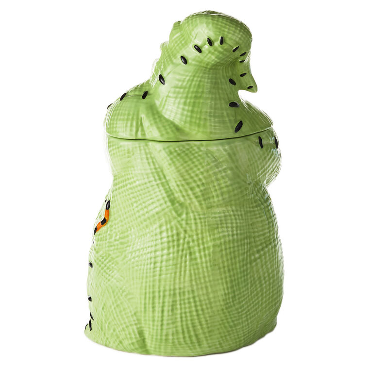 Hallmark Disney Tim Burton's The Nightmare Before Christmas Oogie Boogie Cookie Jar With Sound