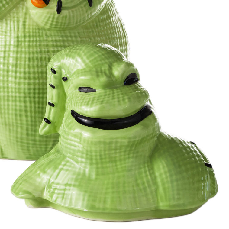 Hallmark Disney Tim Burton's The Nightmare Before Christmas Oogie Boogie Cookie Jar With Sound