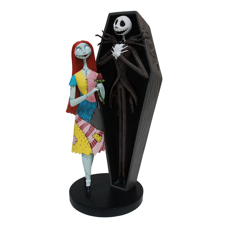 hallmark Disney Tim Burton's The Nightmare Before Christmas Jack and Sally Figurine 9.4" H