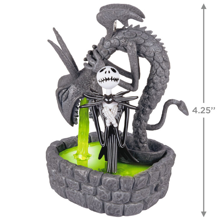 Hallmark Disney Tim Burton's The Nightmare Before Christmas This Is Halloween Ornament With Light