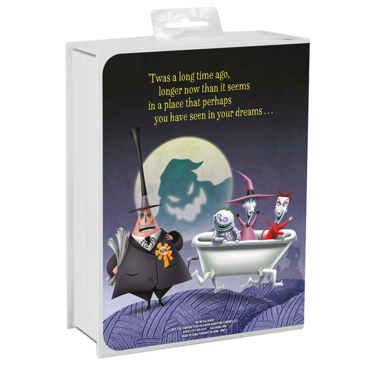 Hallmark Disney Tim Burton's The Nightmare Before Christmas Jack And Sally With Tombstones Hallmark Ornaments Set Of 2